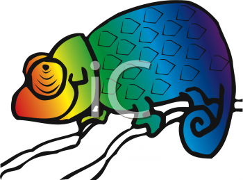Chameleon Clipart
