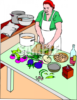 Cook Clipart