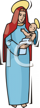 Virgin Mary Clipart