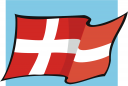 Denmark Flag Clipart