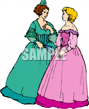 Victorian Dress Clipart