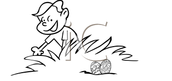 Easter Hunt Clipart