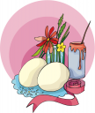 Easter Bows Clipart