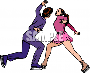 Skating Clipart
