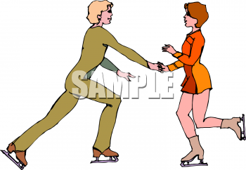 Skating Clipart