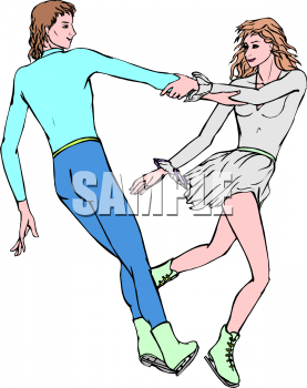 Skating Clipart