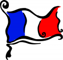 France Flag Clipart