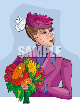 Victorian Flower Clipart