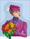 Victorian Flower Clipart