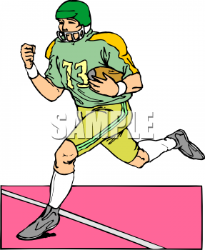 Royalty Free Football Clipart