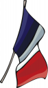 France Flag Clipart