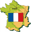 France Flag Clipart