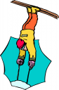 Skiing Clipart