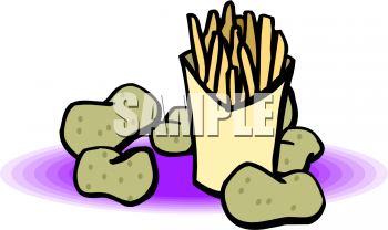 French Fries Clipart