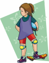 Skateboarding Clipart