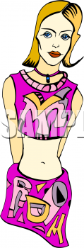 Model Clipart