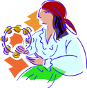 Tambourine Clipart