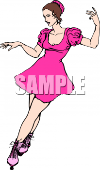 Skating Clipart