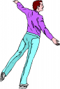 Skating Clipart