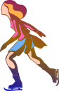 Skating Clipart