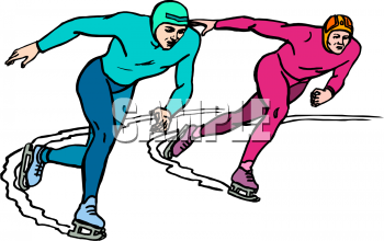 Skating Clipart