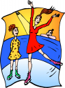 Skating Clipart