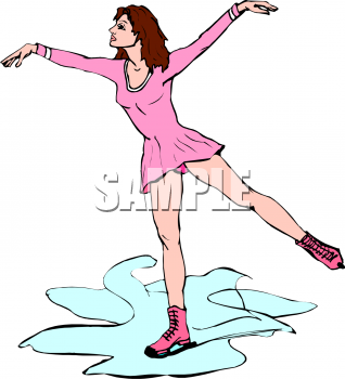 Skating Clipart