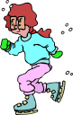 Skating Clipart