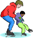 Skating Clipart