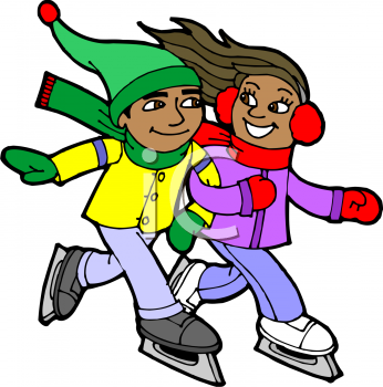 Skating Clipart
