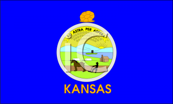 Kansas Flag Clipart