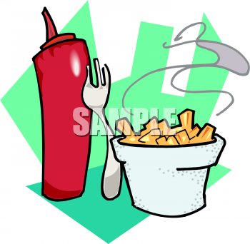 French Fries Clipart