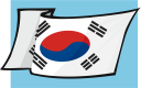 Korea Flag Clipart