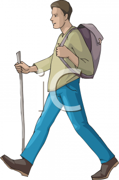 Hiking Clipart