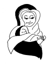 Virgin Mary Clipart