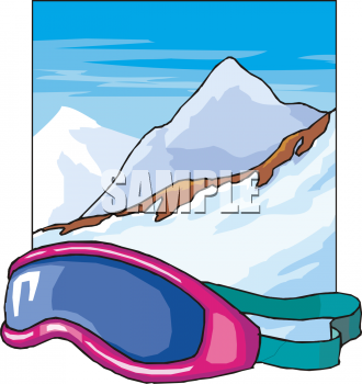 Skiing Clipart