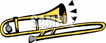 Trombone Clipart