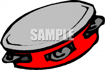 Tambourine Clipart
