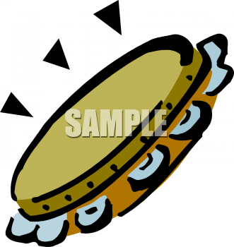 Tambourine Clipart