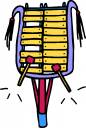 Xylophone Clipart