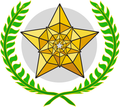 green stars clipart. Clipart of gold star