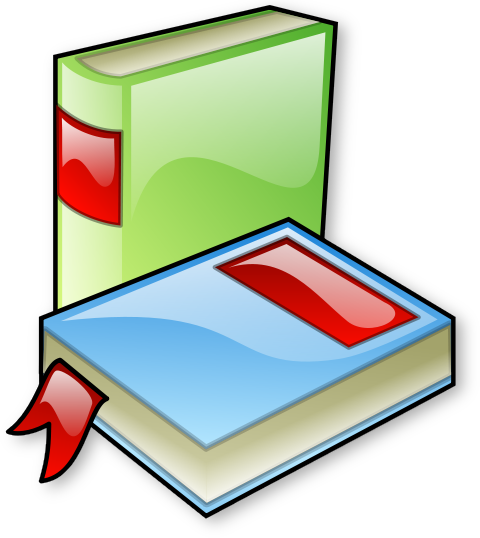 clip art book. Free Blue Book Clipart