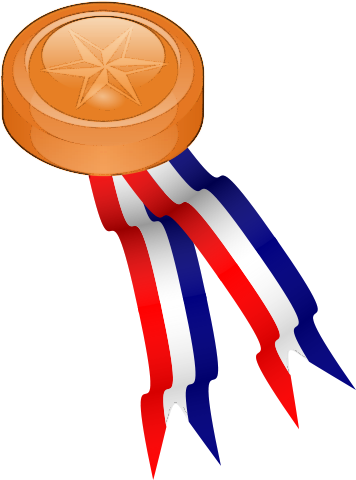 blue stars clipart. Search Terms: clipart, medal,