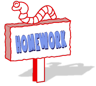 to do homework clipart