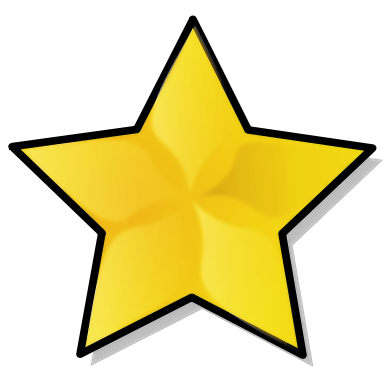 Free Gold Star Clipart