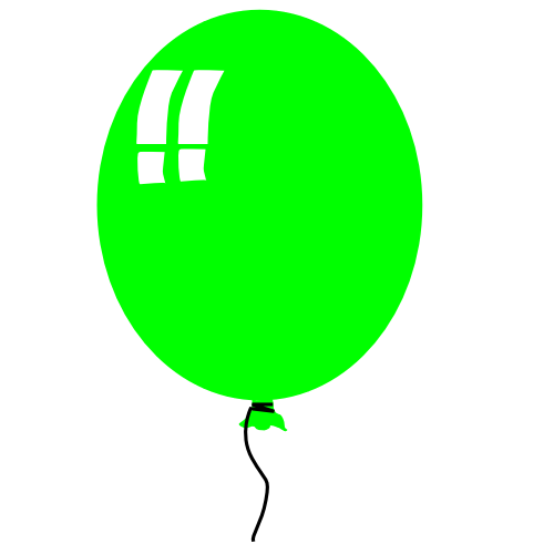 birthday balloons clip art free. Free Birthday Balloon Clipart