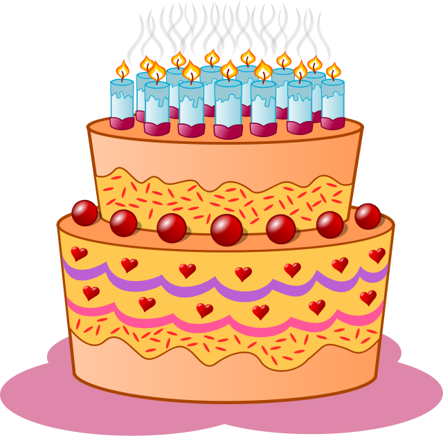 birthday cake with candles pics. Free Birthday Candle Clipart