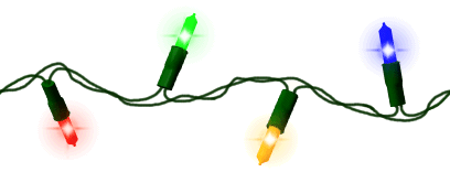 Free Christmas Lights Clipart