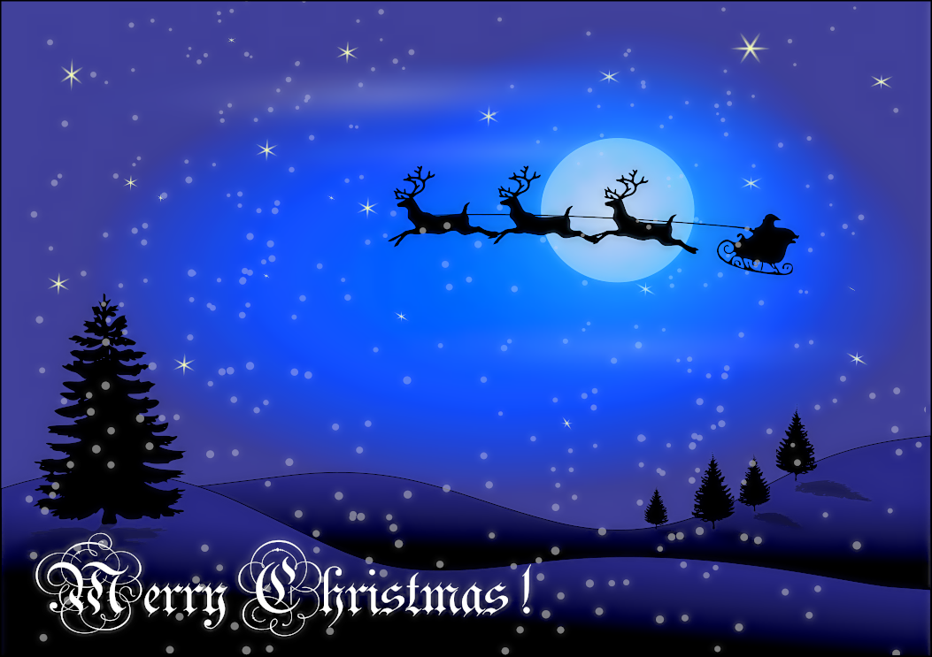 Free Christmas Greetings Clipart - Public Domain Christmas clip.