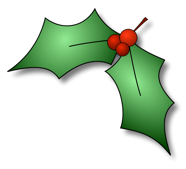 Free Holly Clipart